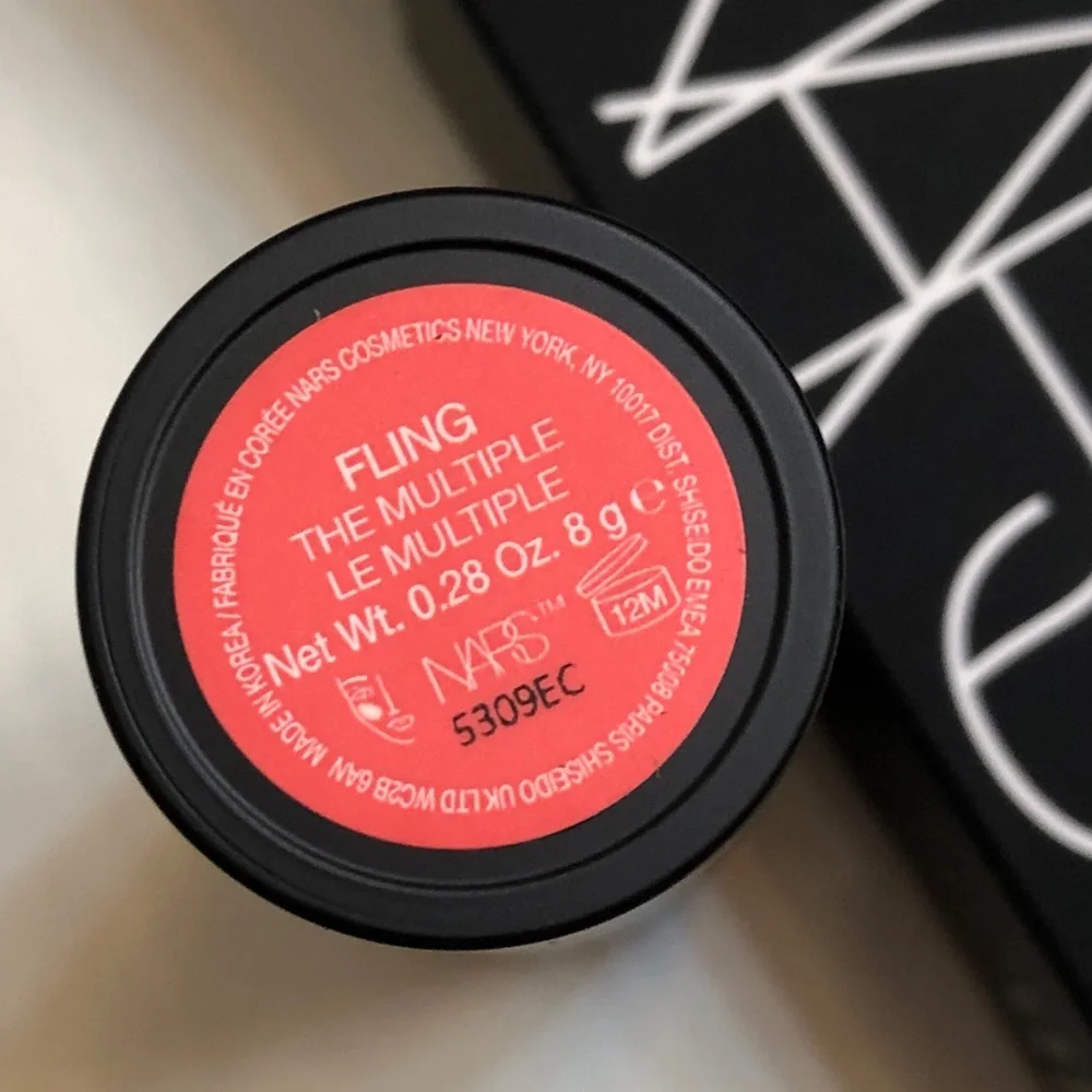 NARS The Multiple Cream Blush Stick Shade Fling 8g NIB